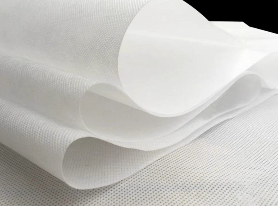 DETUM White PP Spunbond Non Woven Fabric Roll, Breathable Nonwoven Polypropylene Fabric for Plant Nursery, Pillow Insert, Sofa Base Liner, Craft & DIY Projects