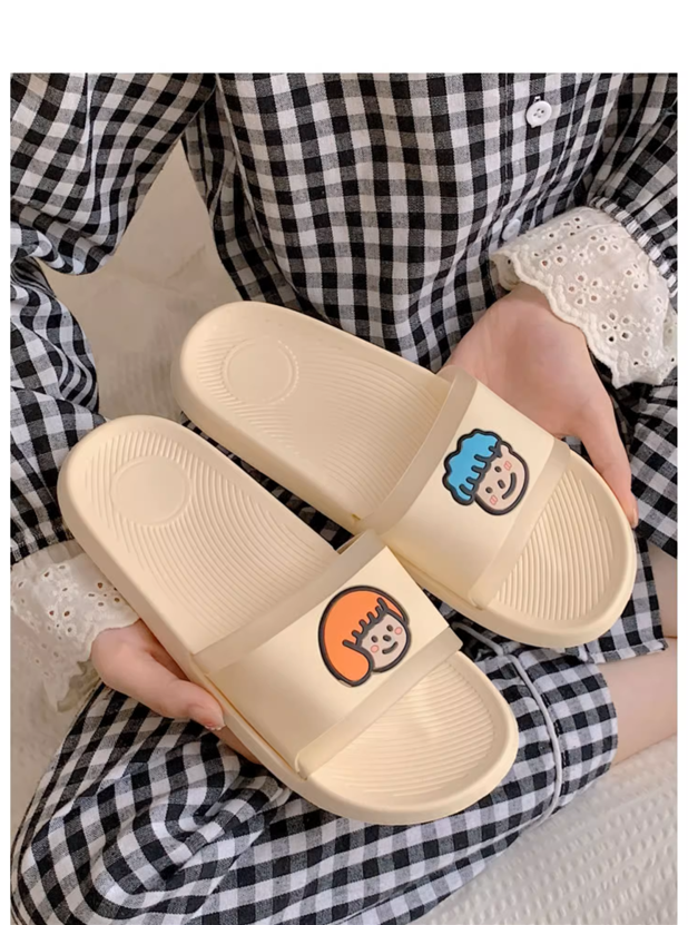 ST. BRIDGE Women's Shower Sandals Bathroom Slippers Non-Slip Indoor Home House Beach Shoes