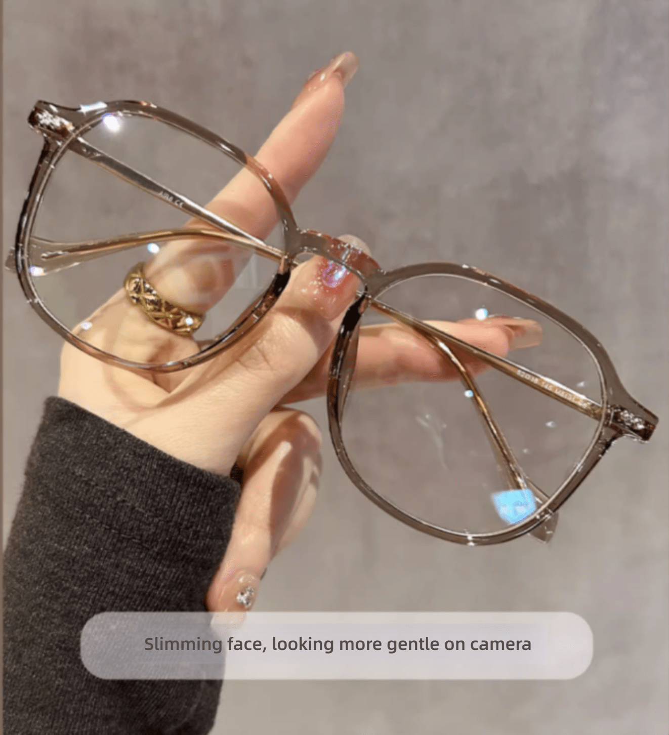 ST. BRIDGE Blue Light Blocking Glasses Women Men Computer Eyeglasses,Fashion Round Transparent Anti Blue Light Glasses with Anti Eyestrain & UV Glare for Gaming