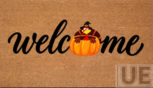 Turkey Pumpkin welcome