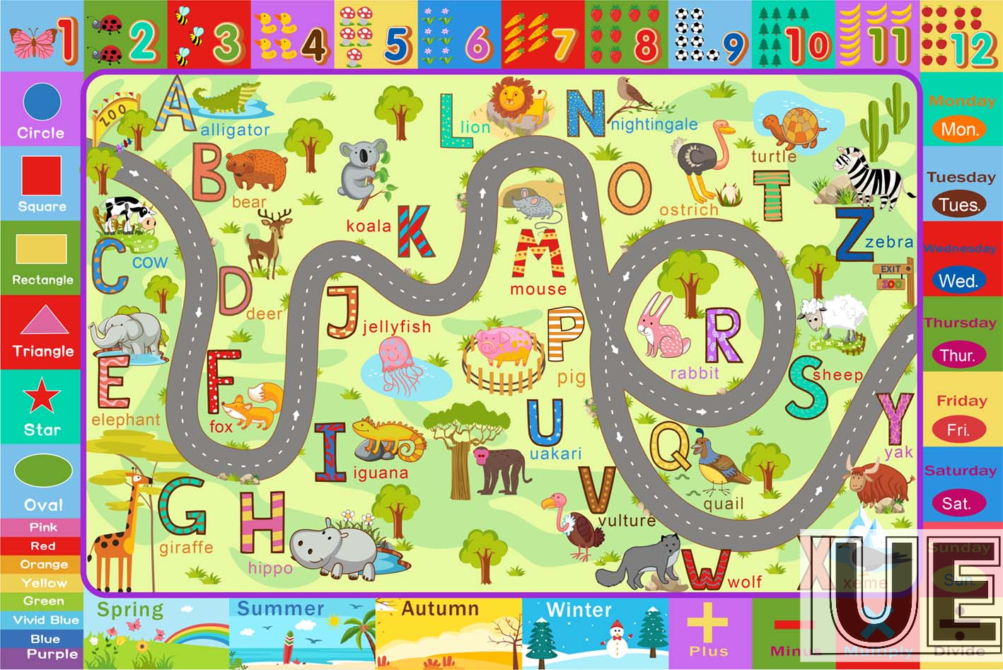 Zoo map