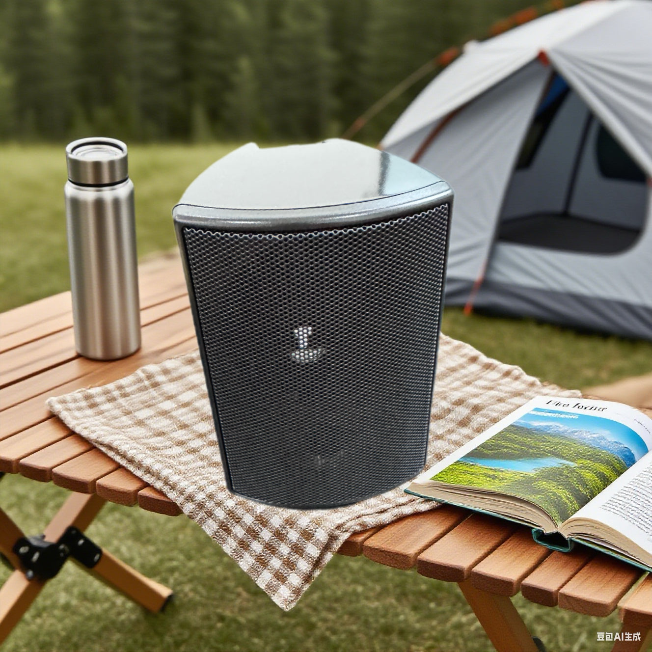 ST. BRIDGE  Speaker enclosure with a brand new reinforced and thickened design featuring a metal mesh. Suitable for KTV, meetings, broadcasting, and other audio applications.