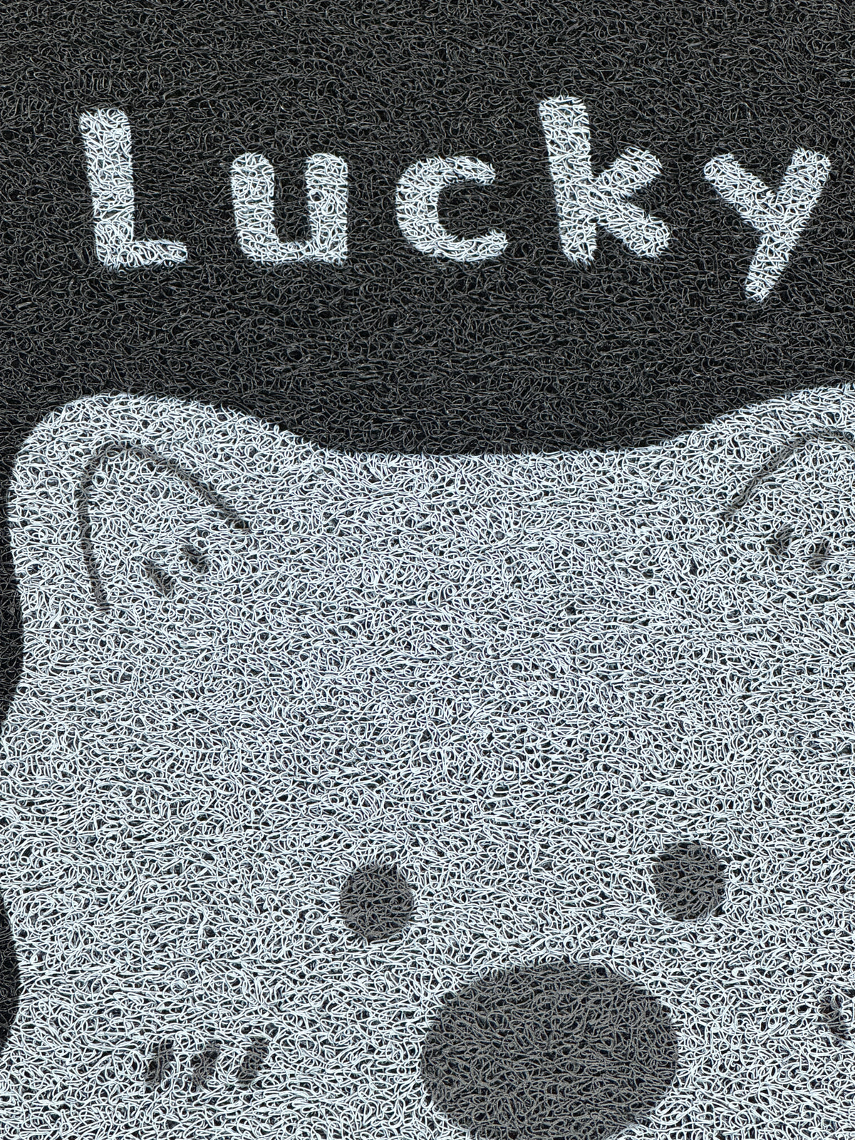 Beglad Cute Bear Car Floor Mat, Universal Automotive Floor Mat with Non-Slip Backing, Durable Easy-to-Clean Car Carpet Mat for Car, SUV, Truck, Black