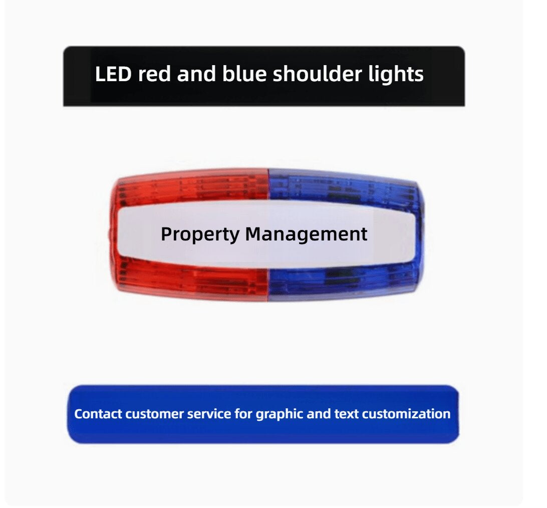ST. BRIDGE  LED Shoulder Flashing Light - Safety Warning Light for Night Riding & Outdoor Activities