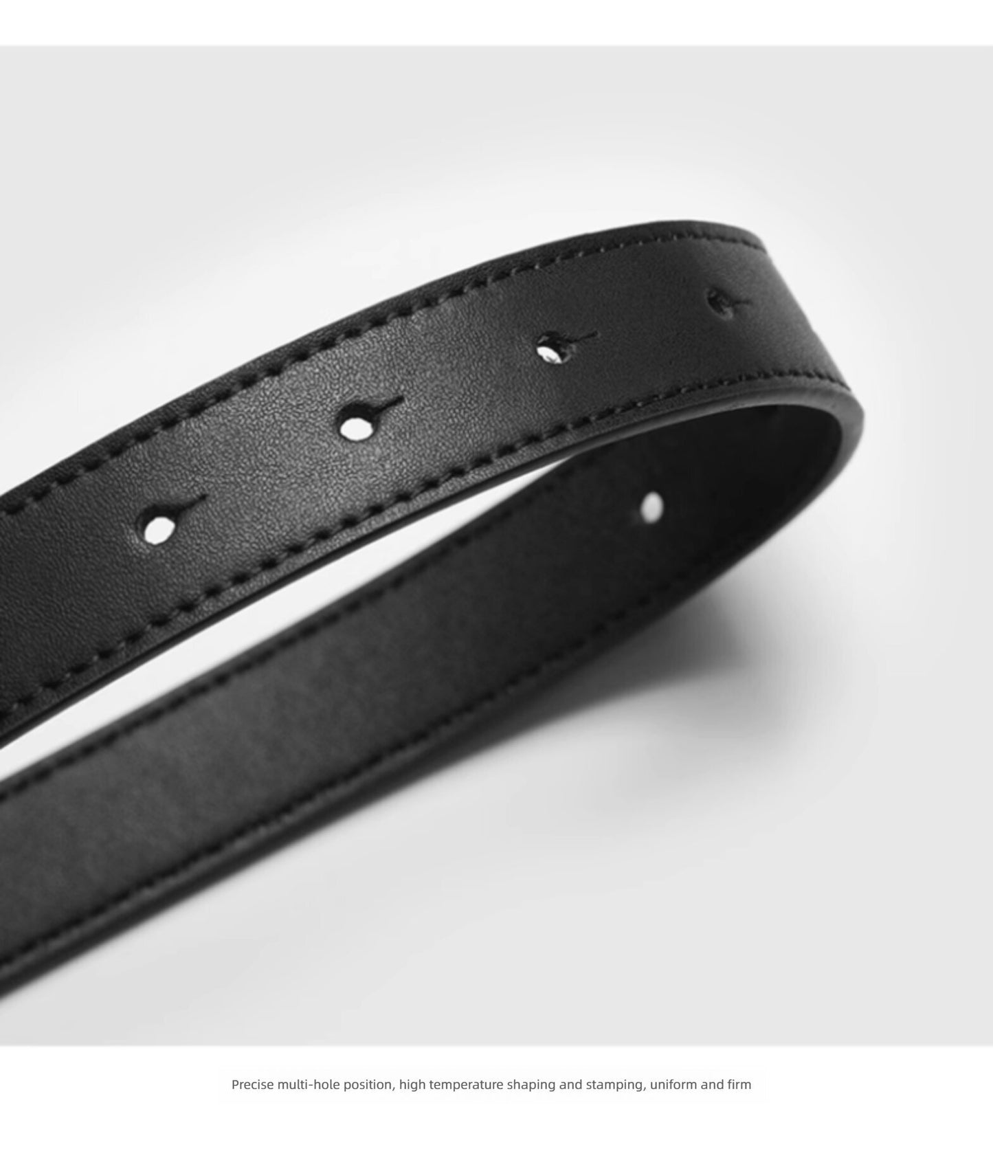 ST. BRIDGE Men's Genuine Leather Dress Belt, Handmade, 100% Cow Leather, Fashion & Classic Designs for Work Business and Casual