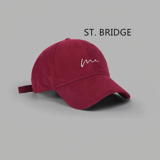 ST. BRIDGE  Adjustable Baseball Cap Men Retro Style Baseball Hat Women