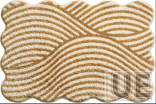 Caramel cloud pattern