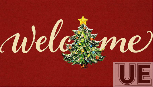 Christmas tree welcome