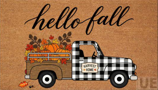 Maple Leaf Pumpkin Truck