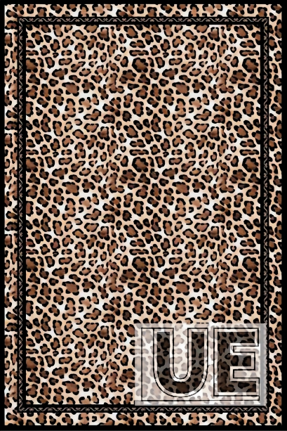 Retro vintage leopard print