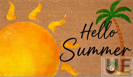 Sun Coconut hello summer