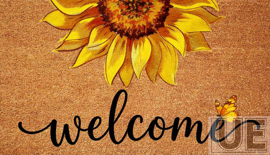 Sunflower Butterfly welcome