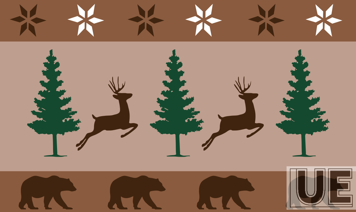 Polar bears and Christmas trees