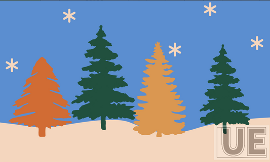 Christmas Silhouette Tree