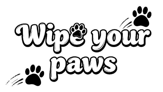 Wipe your paws