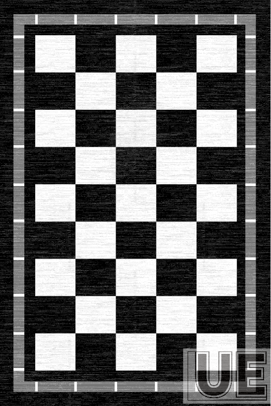 black and white flag