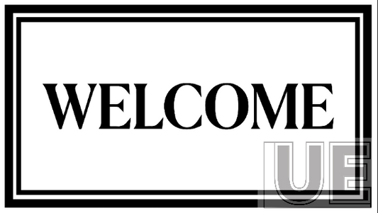 welcome Square frame