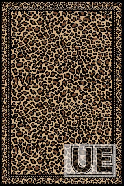 yellow leopard print