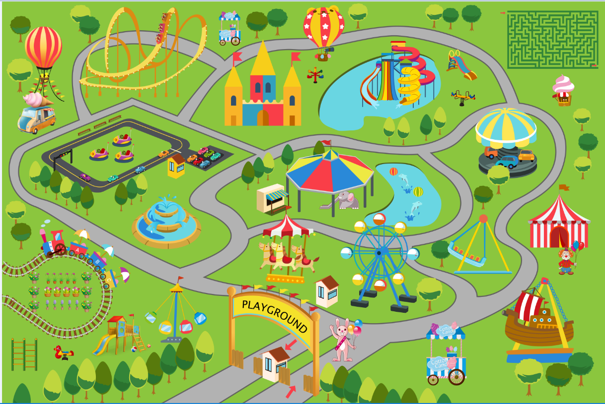 The amusement park